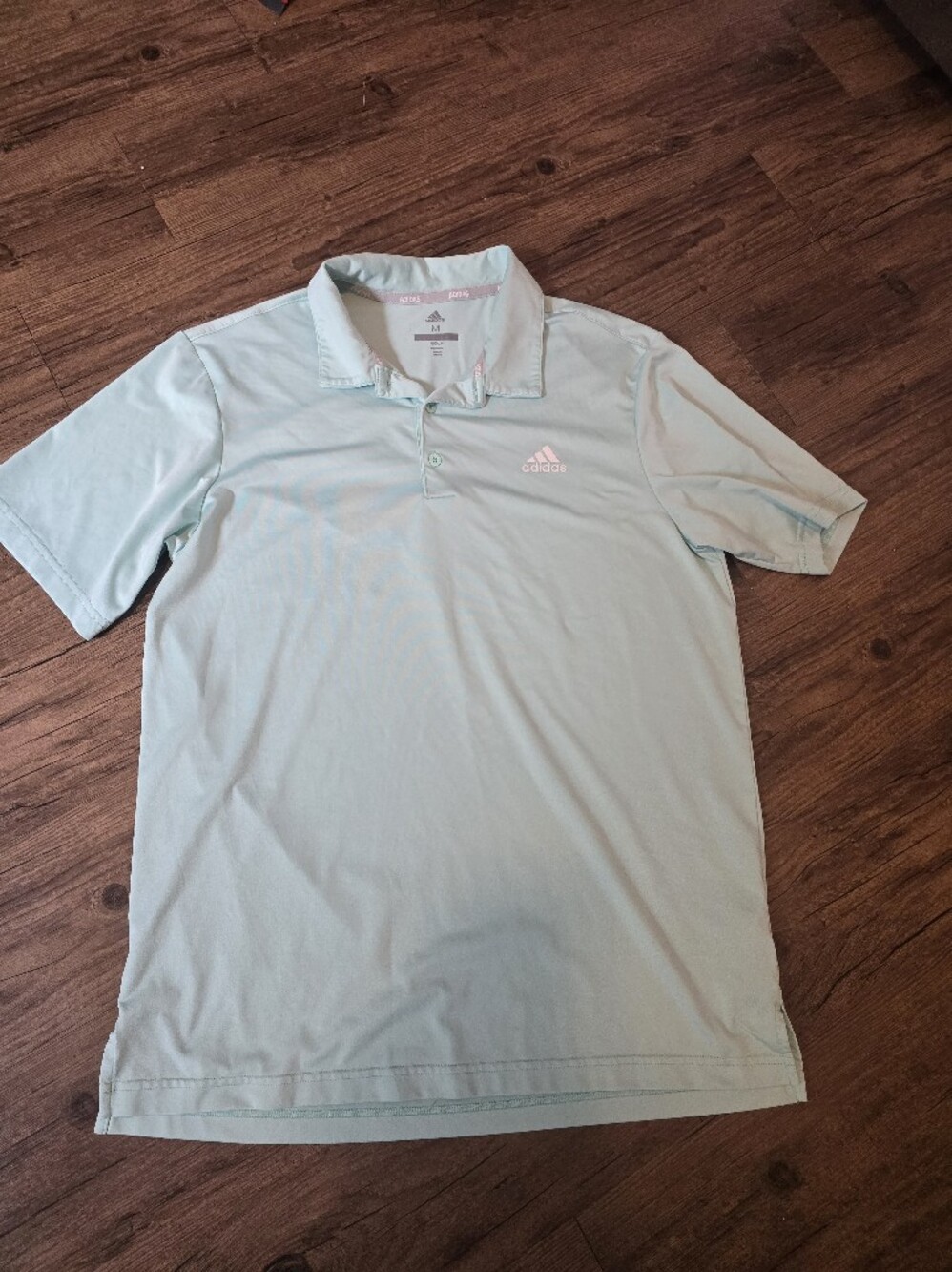 Adidas Mens Mint Polo Golf Shirt
